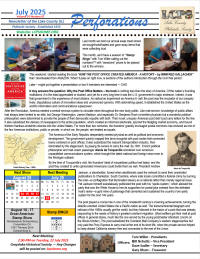 July 2025 Perforations Newsleter