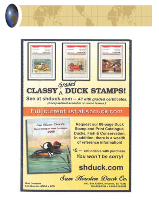 Duck Stamps and Imposters:  10/11
