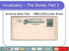 United States Postal Stationery Presentation: Slide 20 of 30